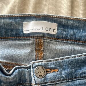 LOFT Women's Straight Leg Jeans - Light Blue